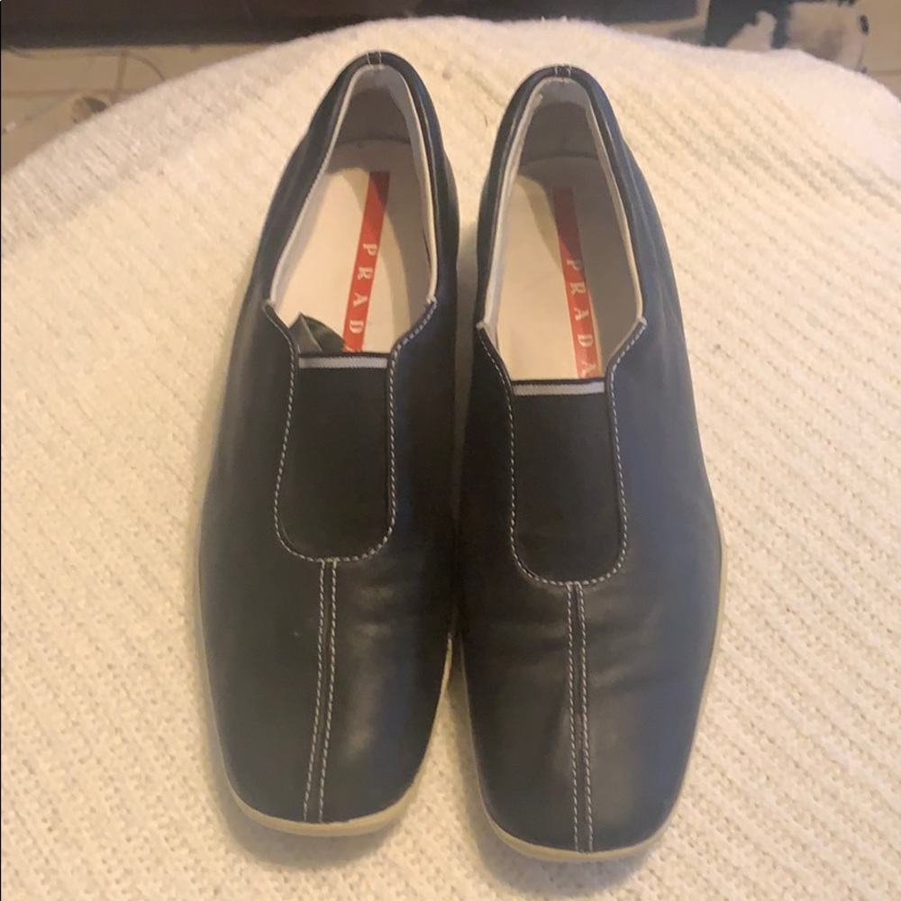 Prada  ladies shoes made in Italy 37 1/2 .